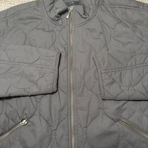 Lucky Brand Women’s XL Charcoal Quilted Puffer Jacket - Picture 4 of 13